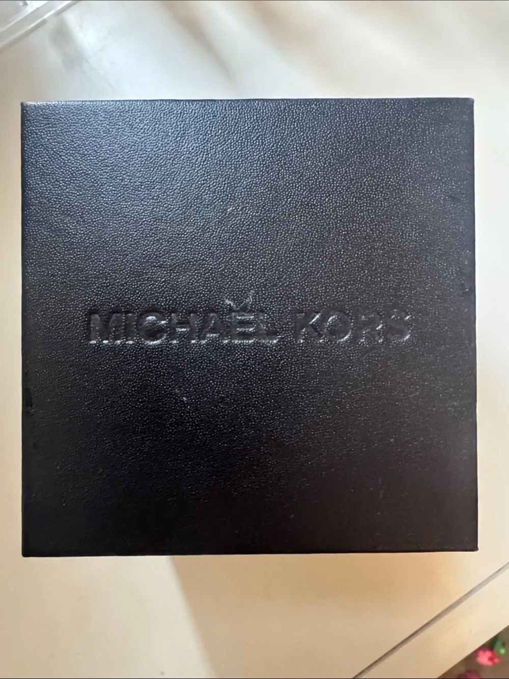 Michael Kors Men's Gold-Tone and Brown Chronograph Watch